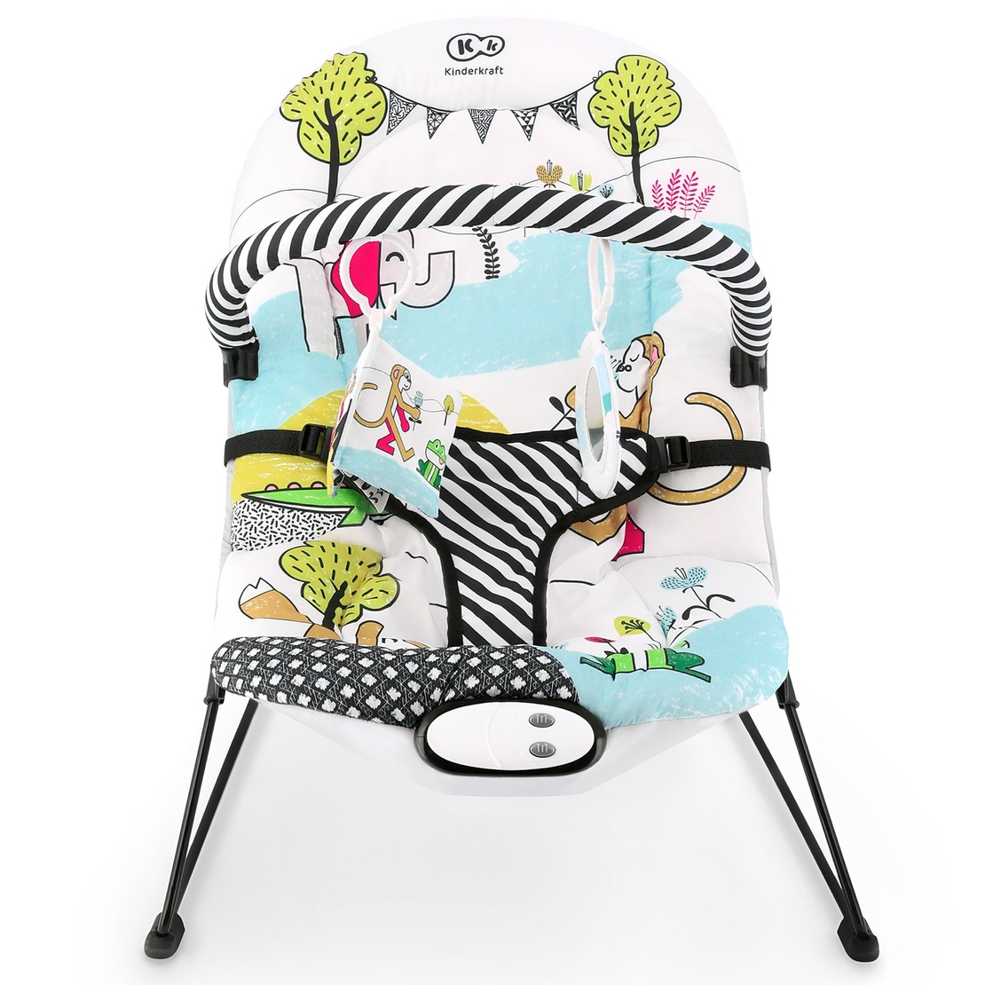 Шезлонг с вибрация KinderKraft SmartFUN, 8 мелодии, играчки