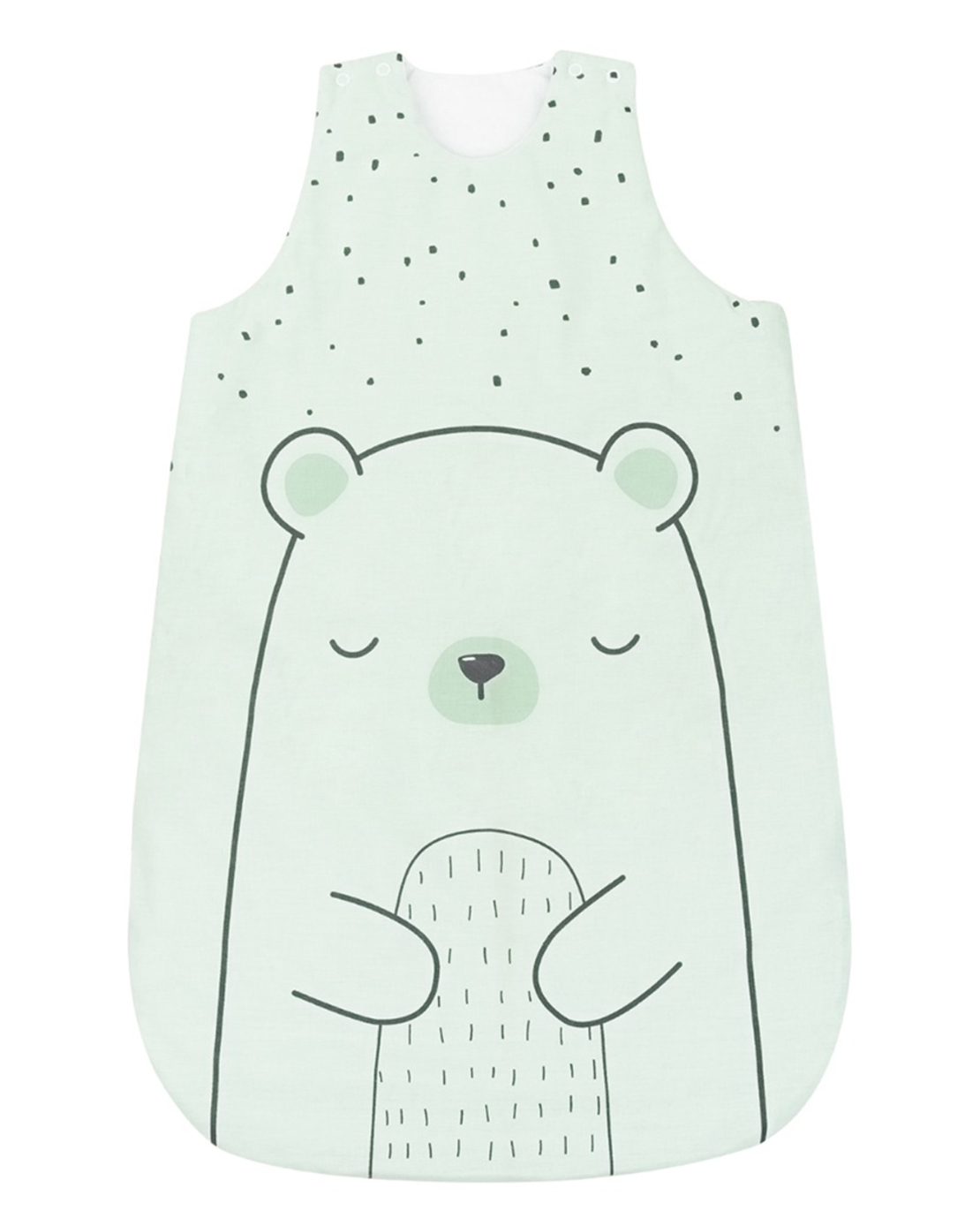 KikkaBoo Зимен спален чувал 0-6 месеца Bear with me Mint