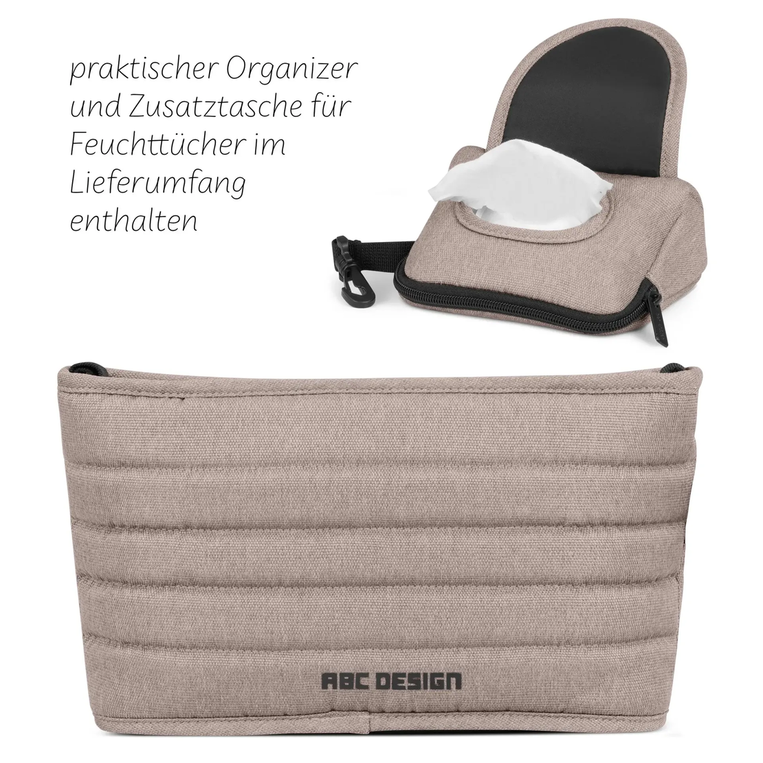 ABC Design Кош за Новородено Carrycot for Samba / Salsa Run / Zoom - Camel