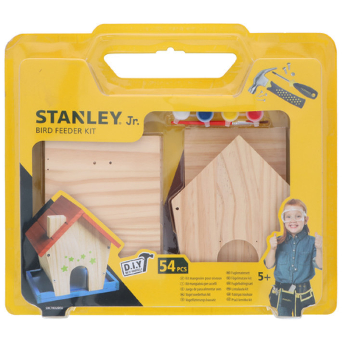  Дървена хранилка за птички за сглобяване Stanley 