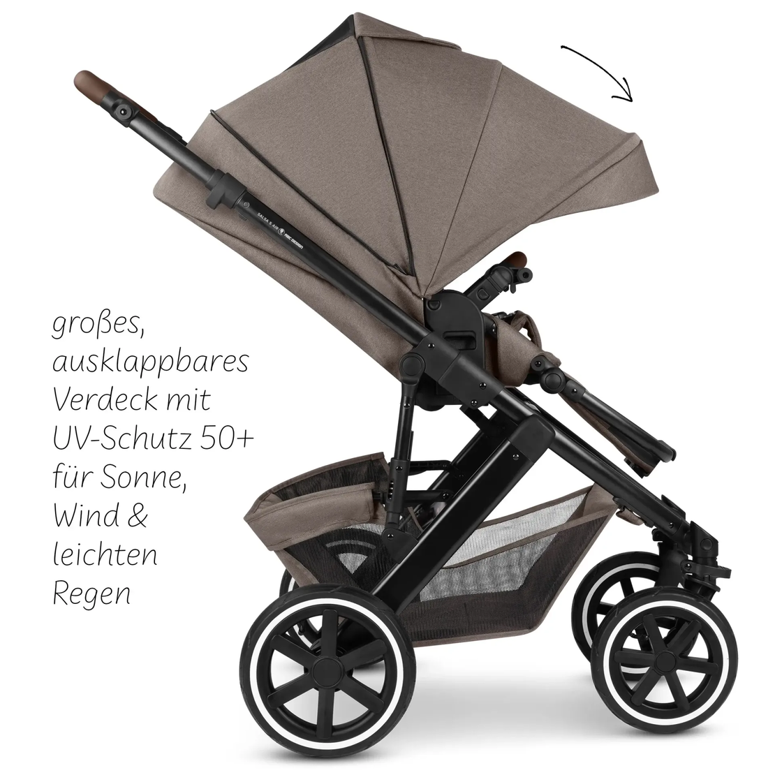 ABC Design Salsa 5 Air Nature Комбинирана Детска Количка 2 в 1