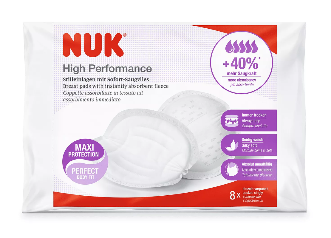 NUK Подплънки за Кърмачка Hihg Performance 8 броя