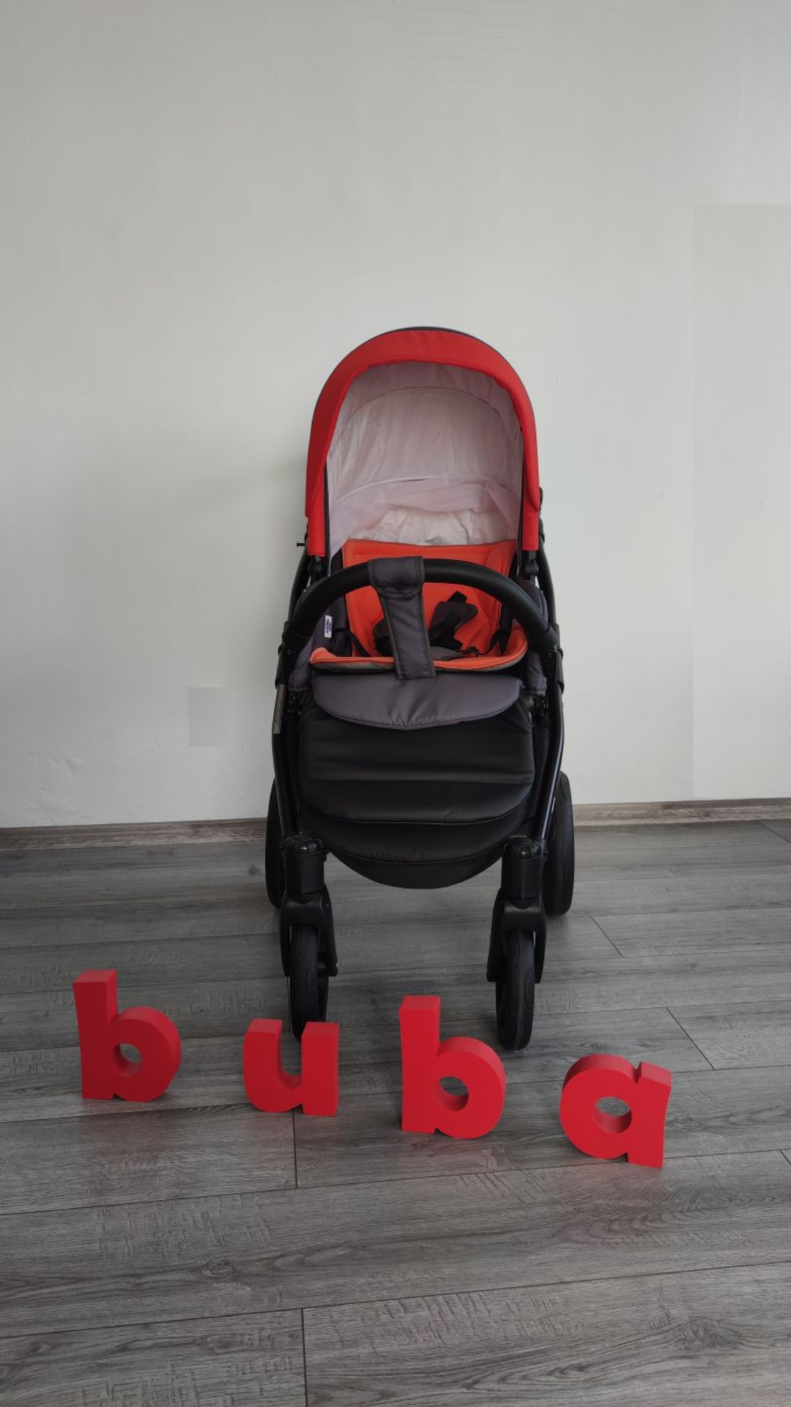  Бебешка количка 3в1 Buba Bella, Orange, Нарушена опаковка 