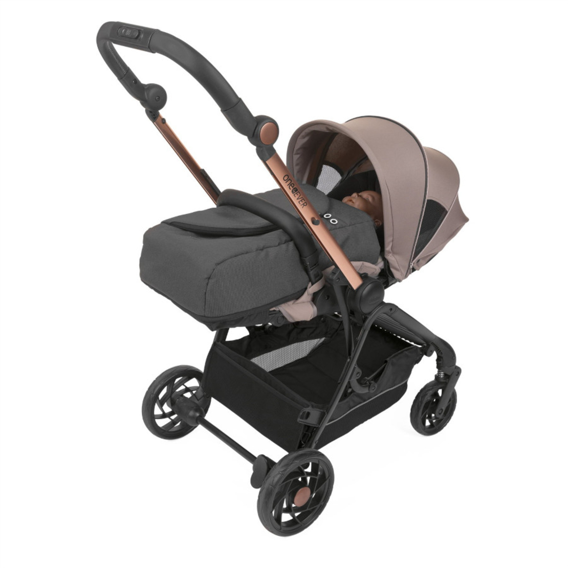 CHICCO Количка ONE4EVER 0м+ Desert Taupe
