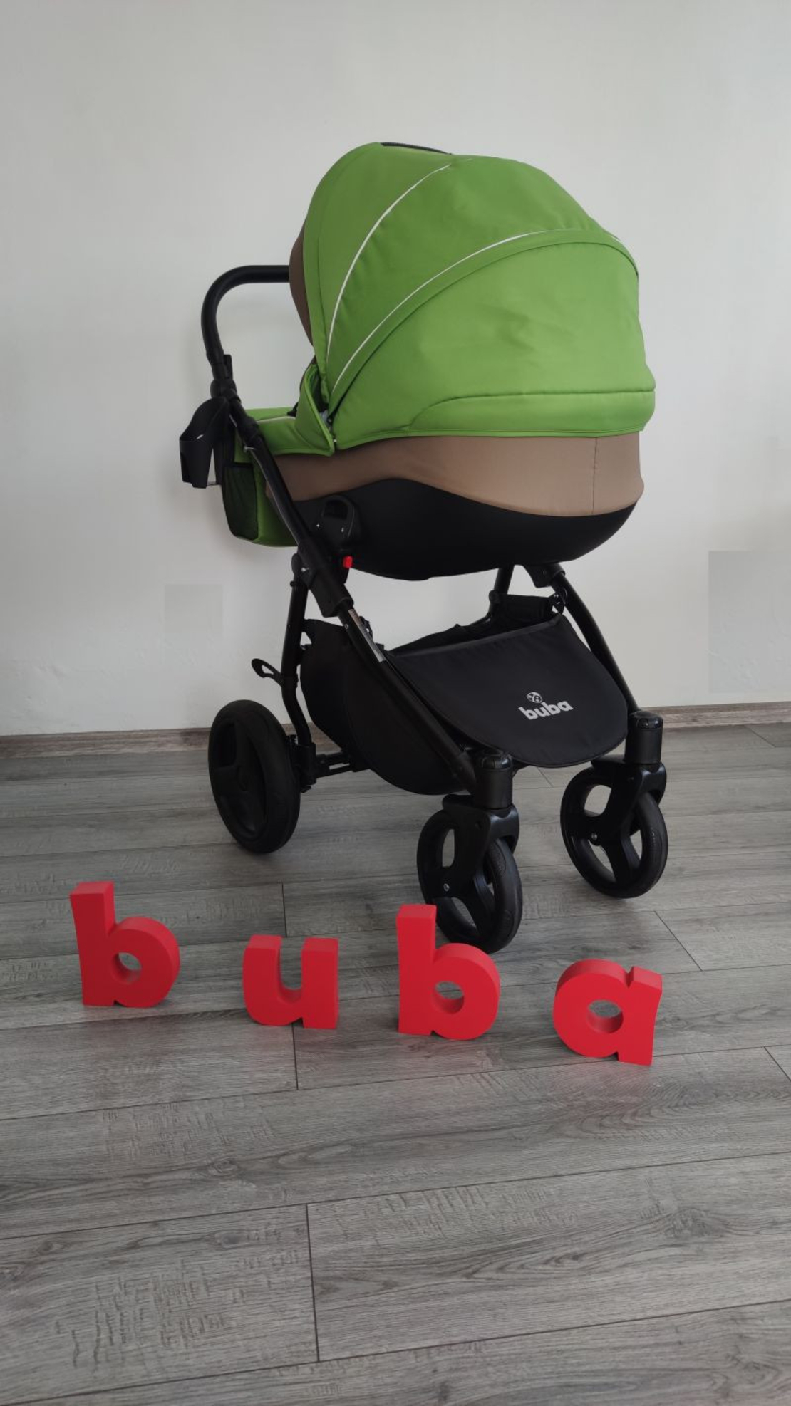  Бебешка количка 3в1 Buba Bella, Green нарушена опаковка 