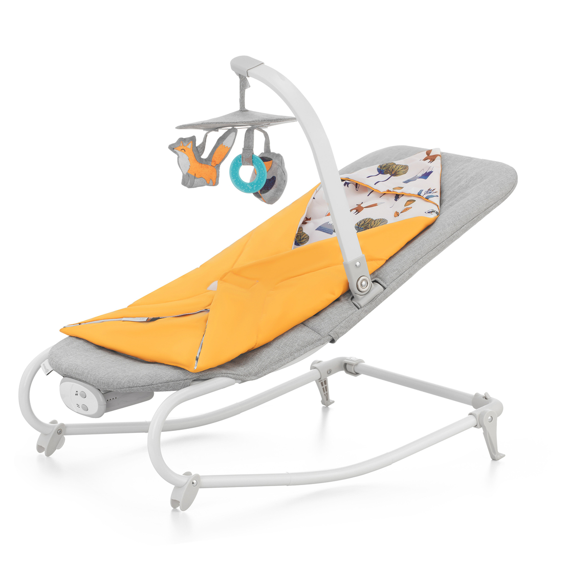 Шезлонг KinderKraft Felio 2, Жълт