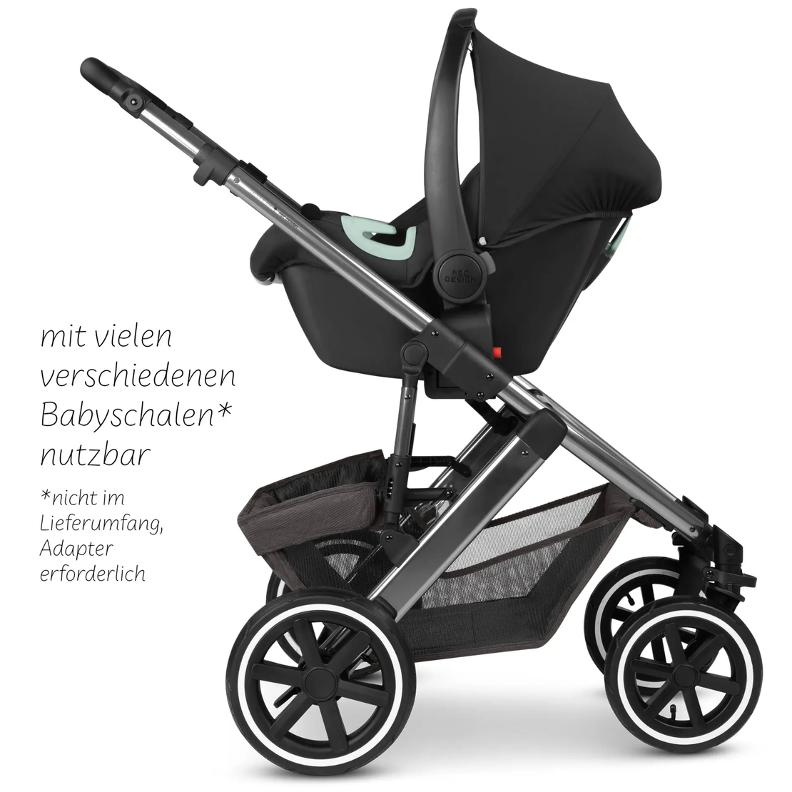 ABC Design Salsa 5 Air Almond Комбинирана Детска Количка 2 в 1
