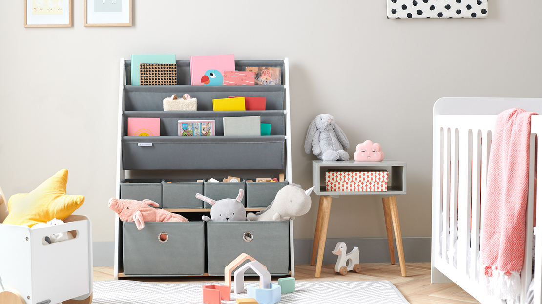  Стелаж/шкаф за книги KinderKraft Racoon 
