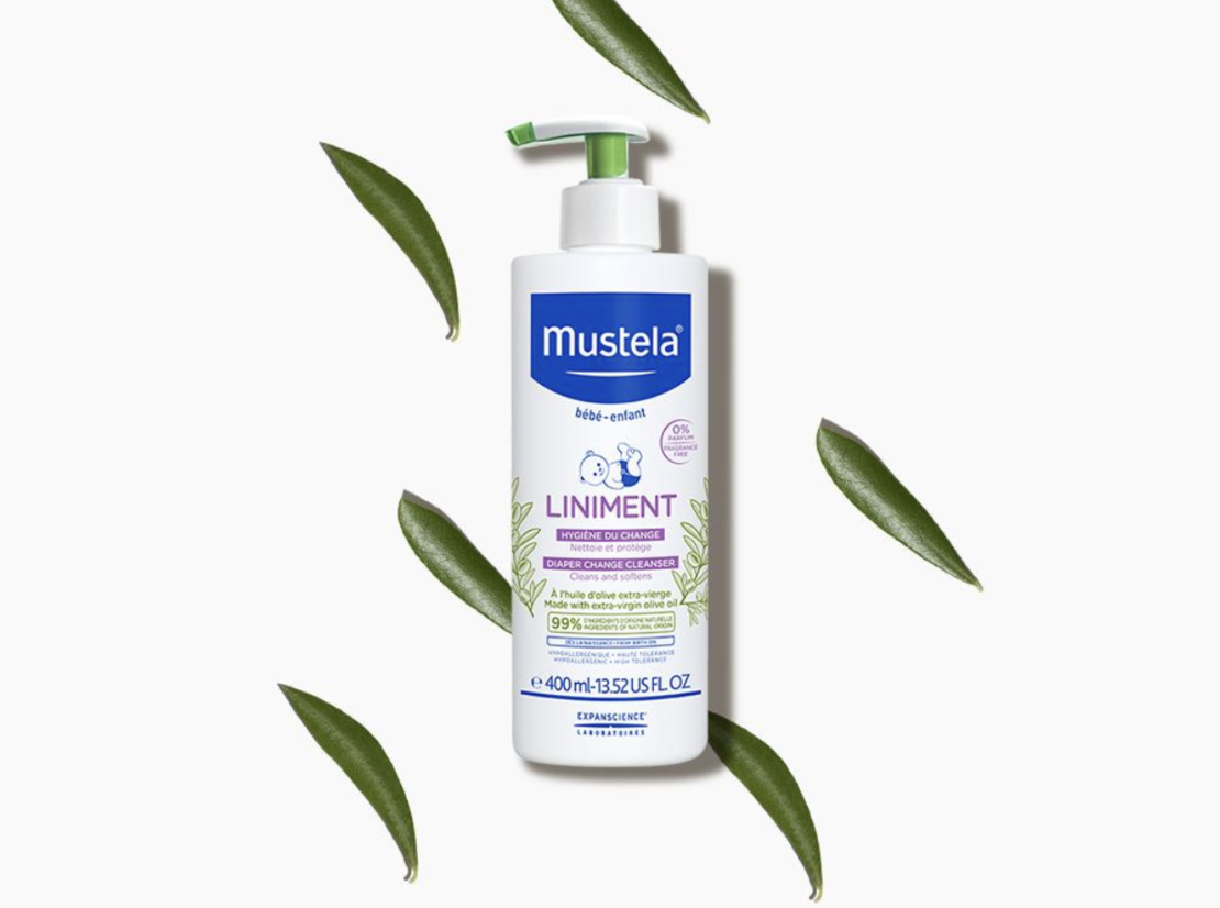 Mustela Liniment за Почистване при Смяна на Пелените 400 ml
