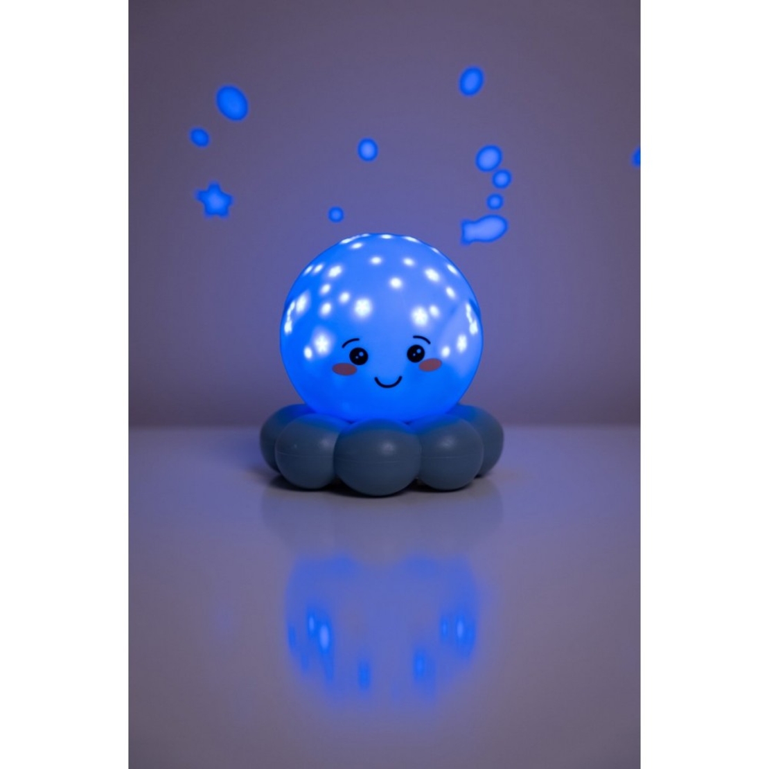 Cloud B Нощна Лампа Twinkles To Go Octo Pastel Blue