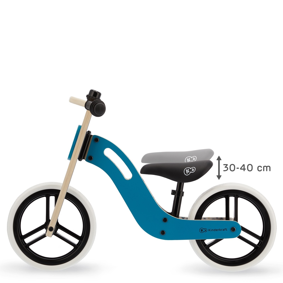  Колело за баланс KinderKraft UNIQ Turquoise 