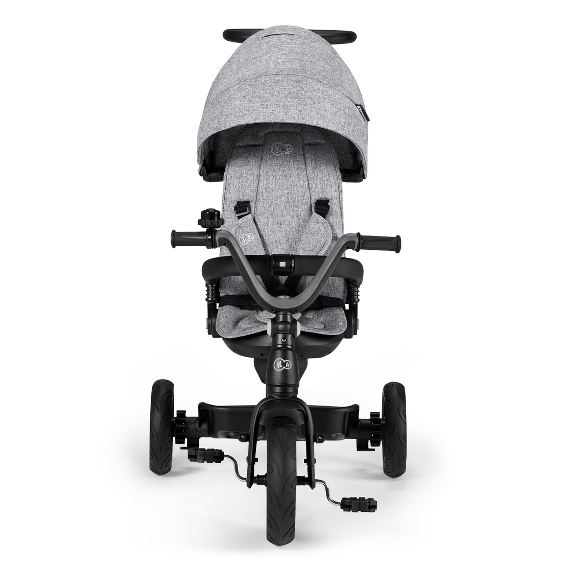  Триколка KinderKraft TWIPPER, Сива 