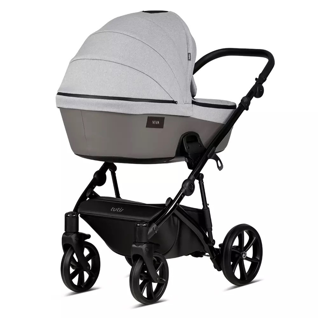 Tutis Viva 4 LUX Sleet 074 Комбинирана Детска Количка 2 в 1