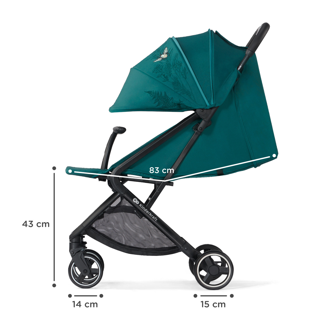  Бебешка количка KinderKraft NUBI Nature Vibes 