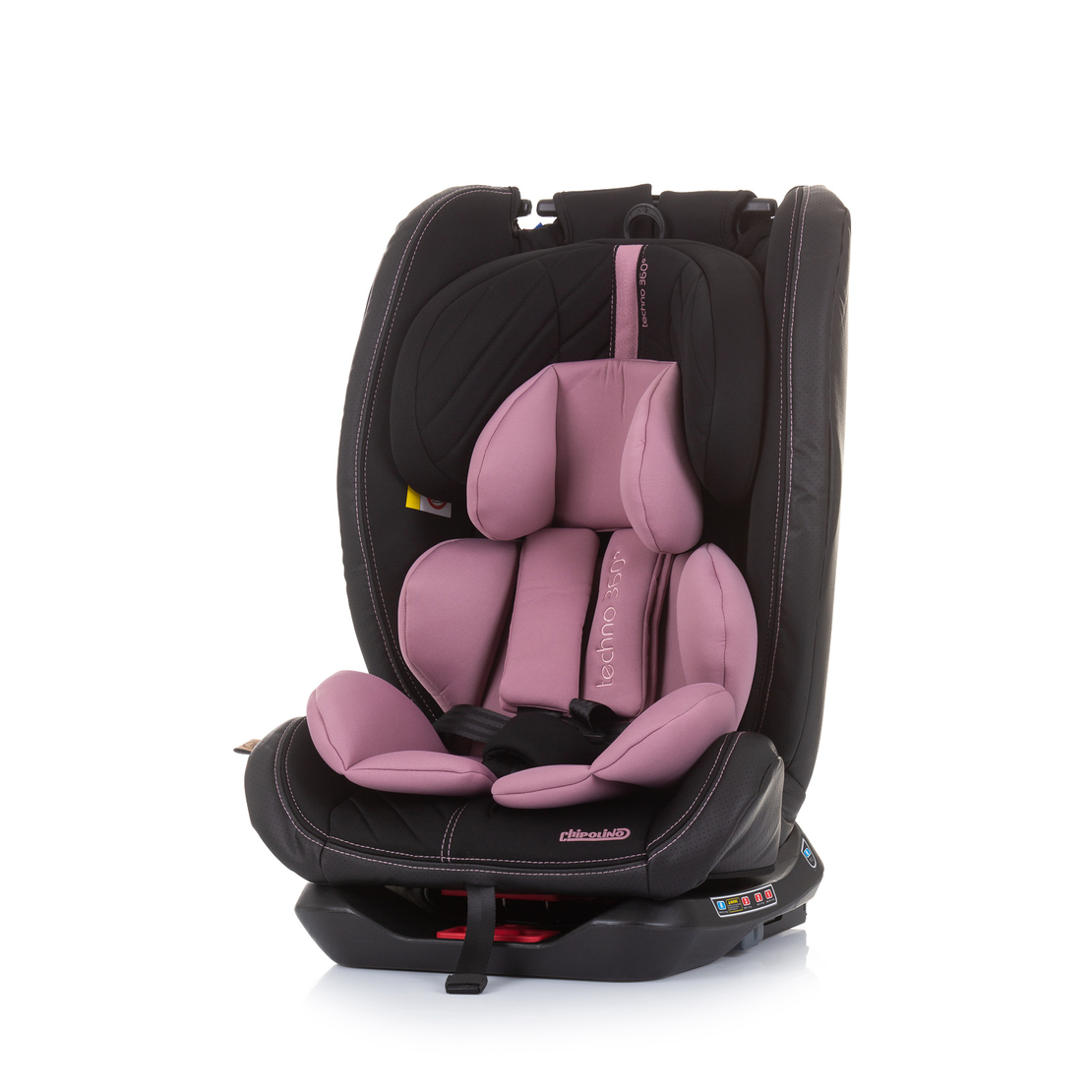 Chipolino  Столче Кола 360 ISOFIX 0-36 кг Техно Розова Вода