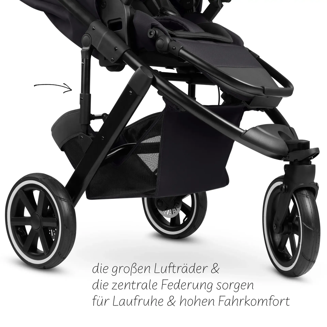 ABC Design Running Stroller Salsa 5 Run Coal Комбинирана Спортна Детска Количка