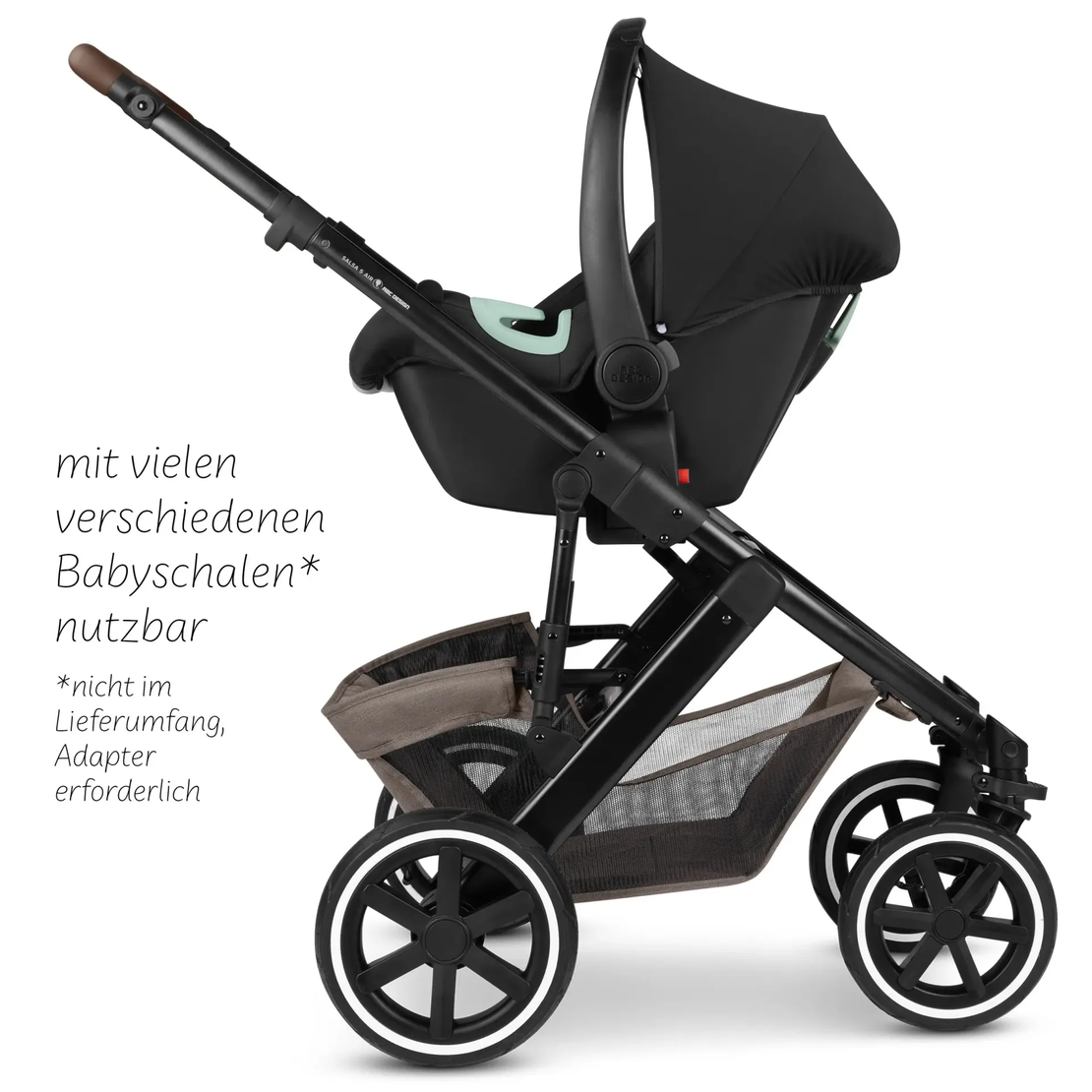 ABC Design Salsa 5 Air Nature Комбинирана Детска Количка 2 в 1