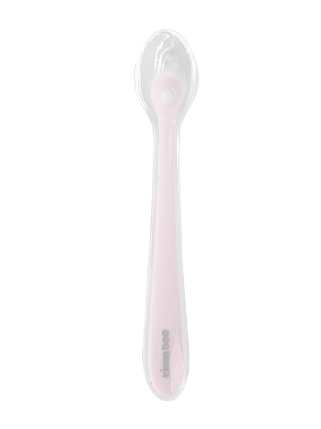 Лъжица силиконова в кутия 1бр Pink