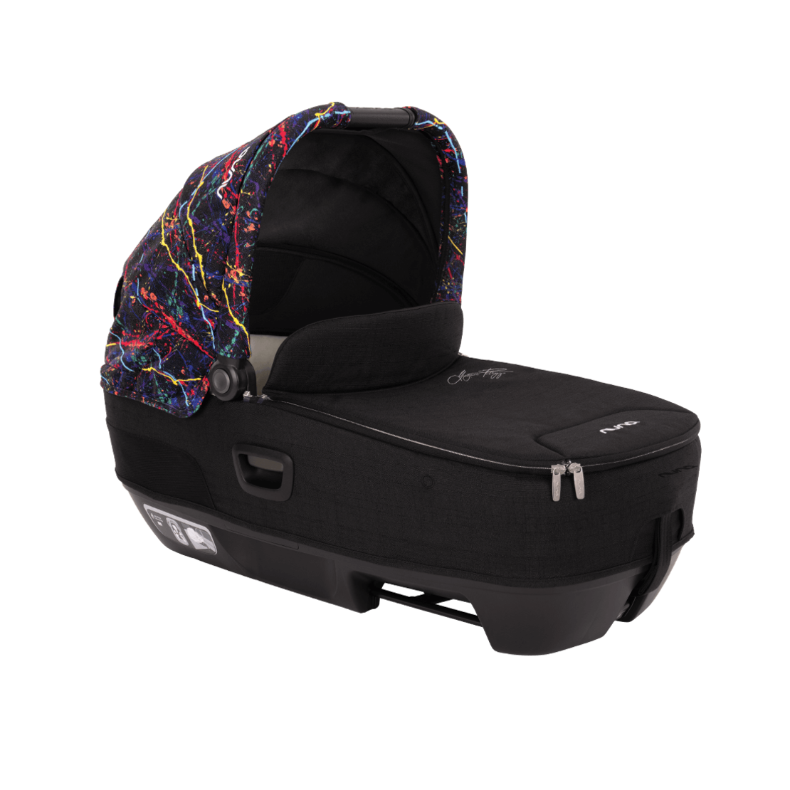 Nuna CARI Next Rainbow Кош за Новородено с Опция за Столче за Кола
