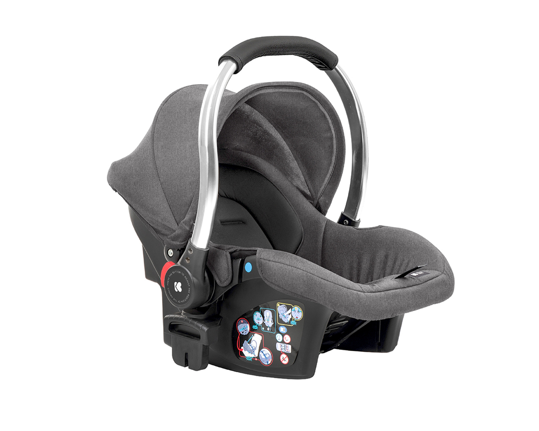 Стол за кола 0+ (0-13 кг) Thea Dark Grey