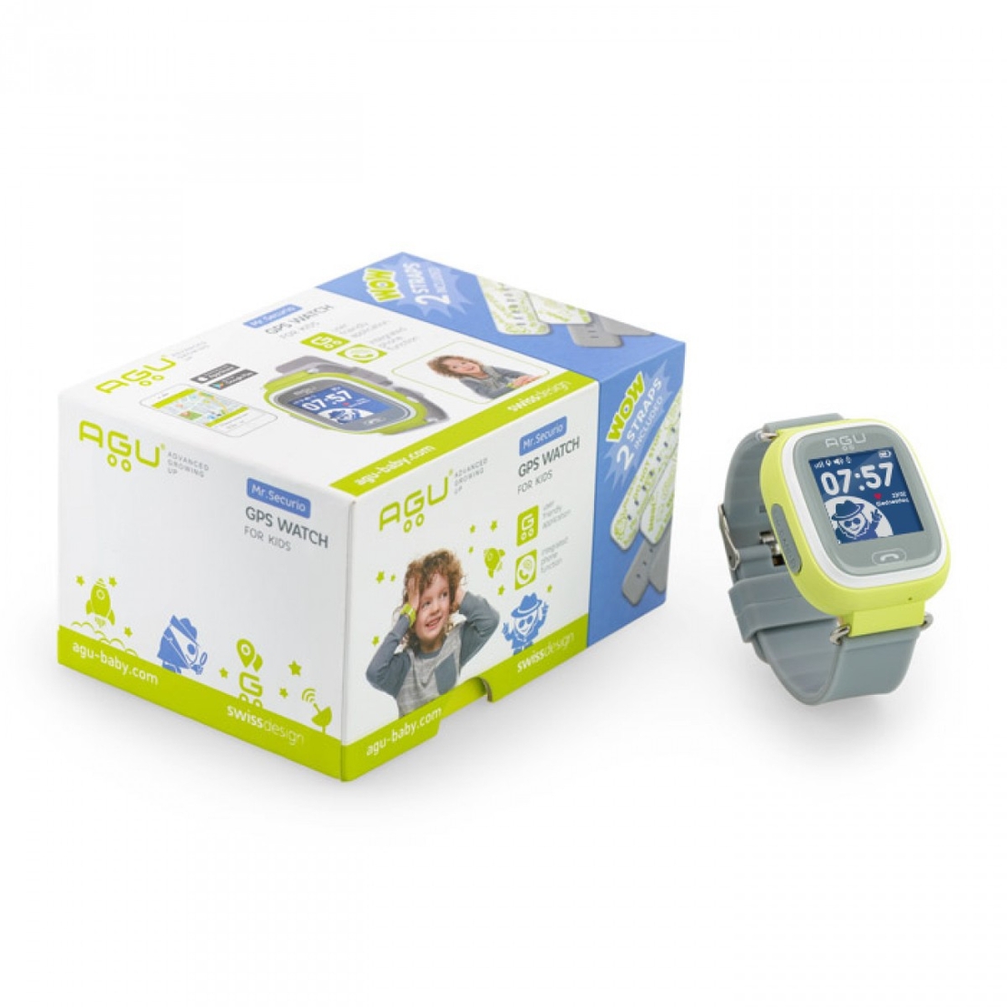 AGU MR. SECURIO СМАРТ GPS ЧАСОВНИК ЗА ДЕЦА