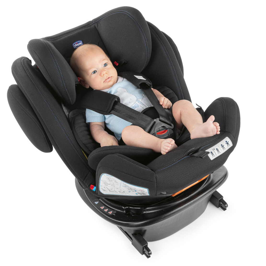 CHICCO Столче за кола Unico Plus  Black Air Черно