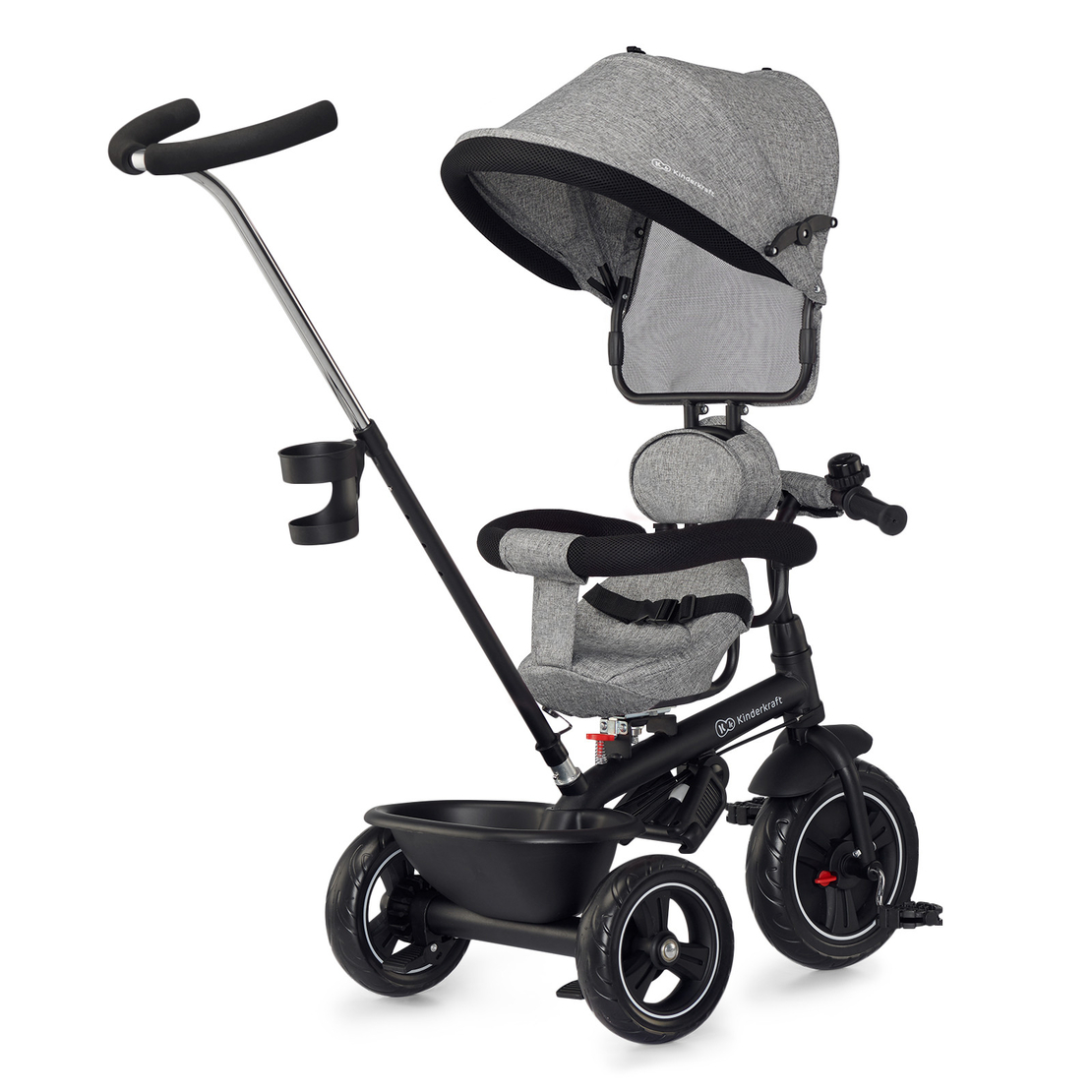  Триколка KinderKraft FREEWAY, Сив меланж 