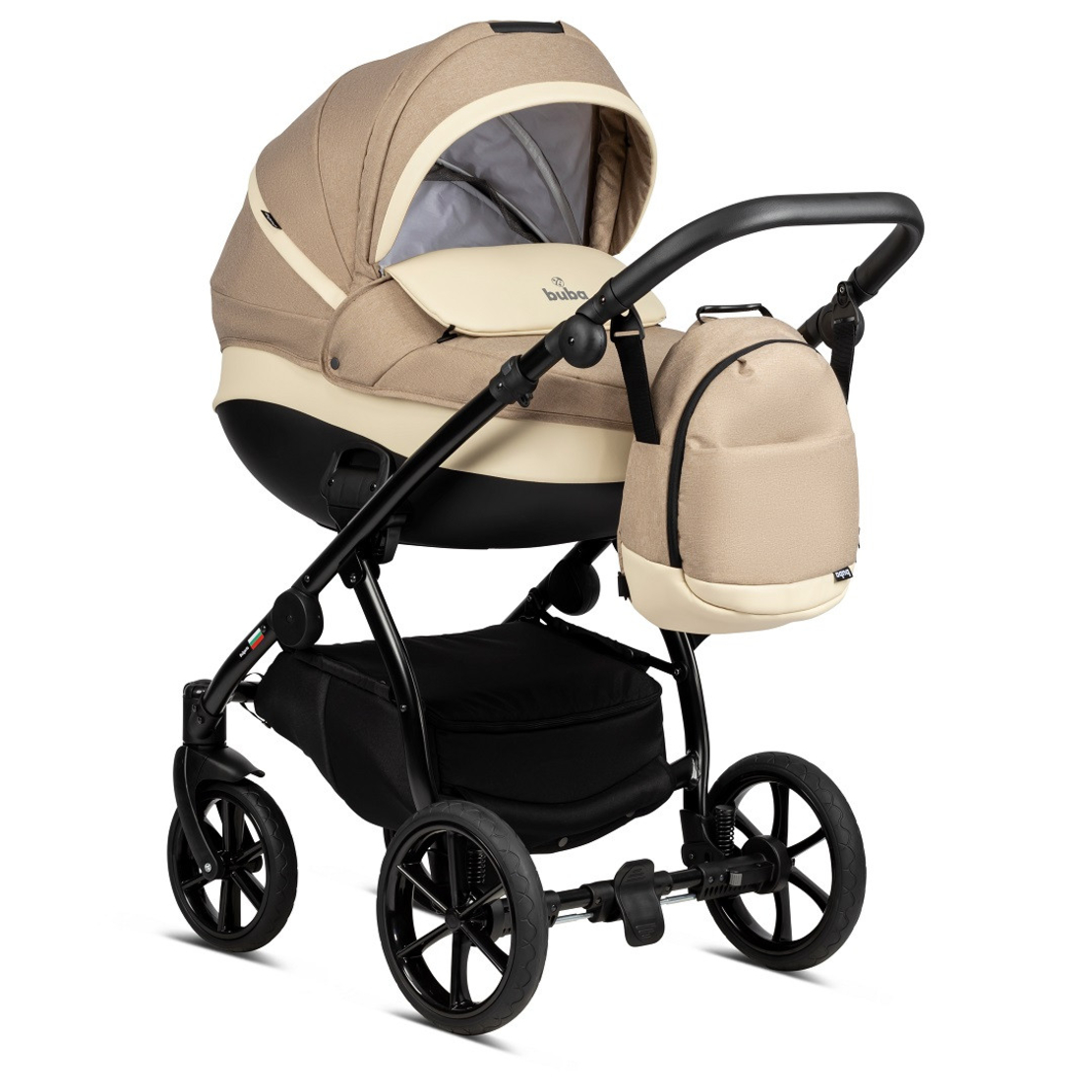 Бебешка количка Buba Zaza 3в1, 894 Beige
