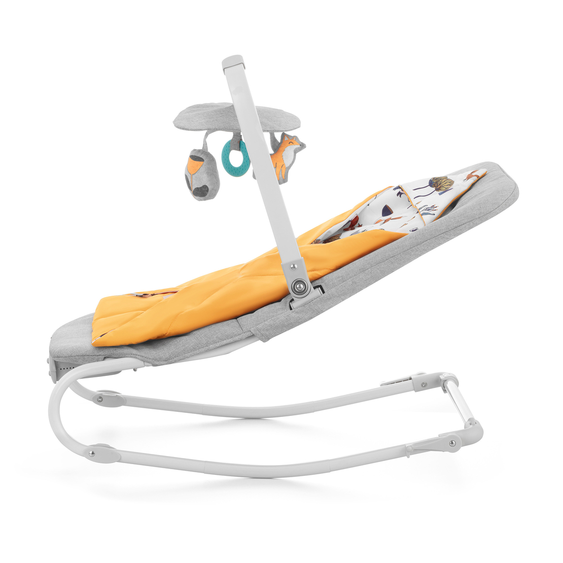 Шезлонг KinderKraft Felio 2, Жълт