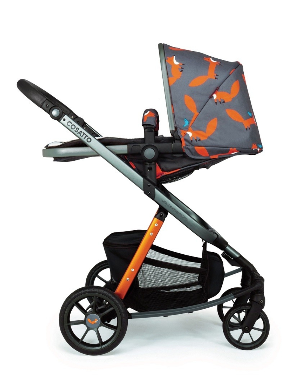 Количка Cosatto Giggle Quad 3 в 1 CHARCOAL MISTER FOX