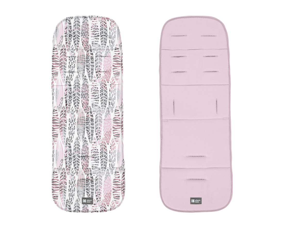 Подложка за количка Leaves Pink