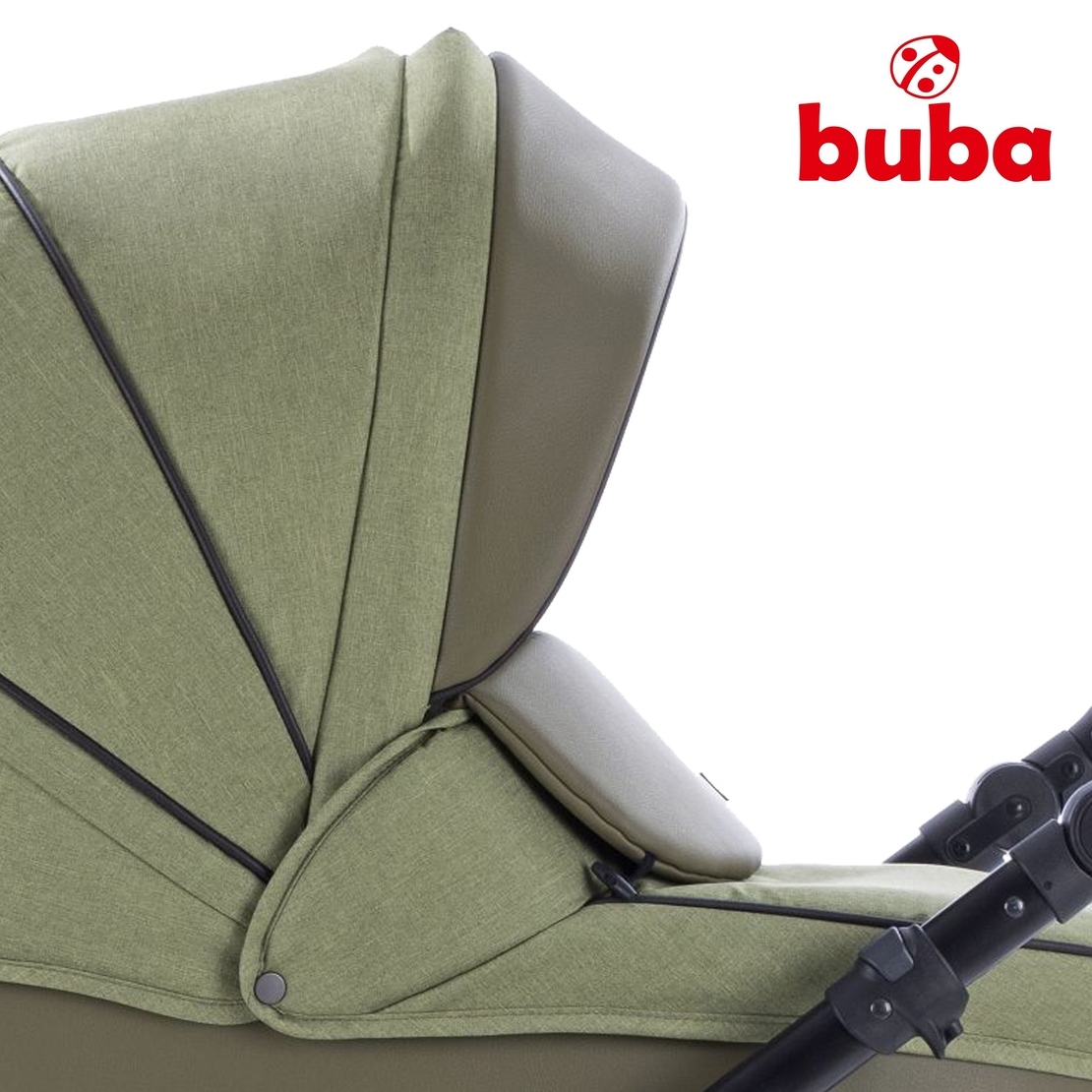 Бебешка количка 3в1 Buba Forester 599, зелена
