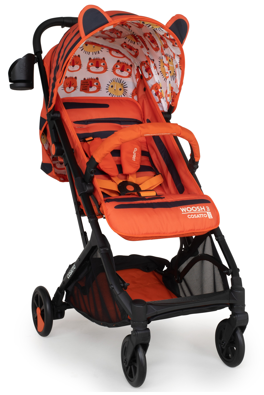  Детска количка Cosatto Woosh3 CT5063, Tomkin Tiger + чувалче 