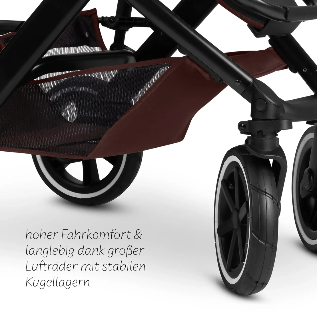 ABC Design Salsa 5 Air Umbra Комбинирана Детска Количка 2 в 1