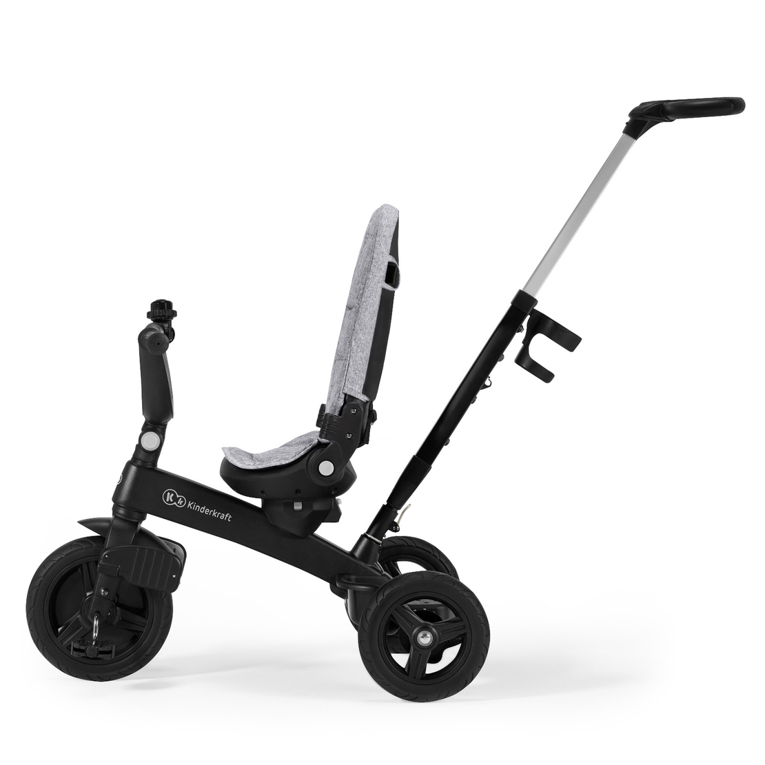  Триколка KinderKraft TWIPPER, Сива 
