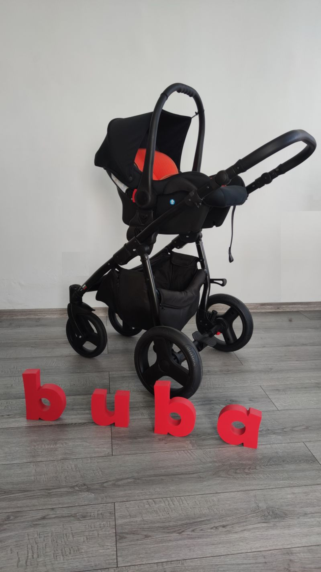  Бебешка количка 3в1 Buba Bella, Orange, Нарушена опаковка 