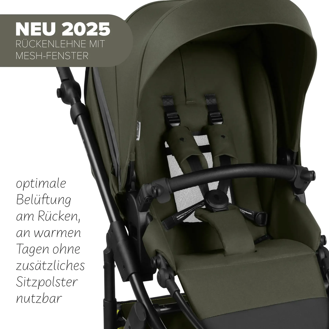 ABC Design Running Stroller Salsa 5 Run Avocado Комбинирана Спортна Детска Количка
