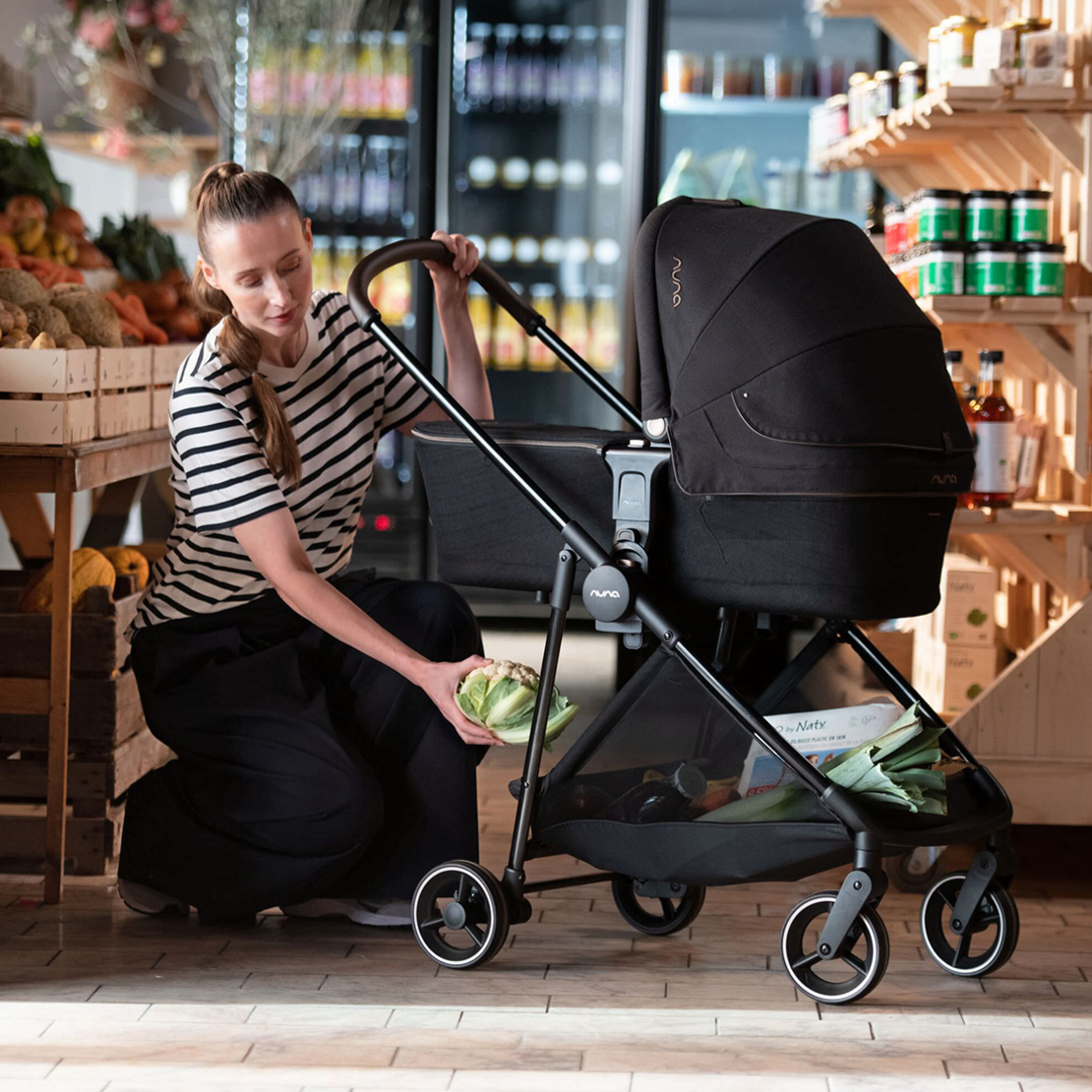 Nuna LYTL Riveted (TRIV) Кош за Новородено за модели колички Nuna MIXX и Nuna TRIV и Nuna TRVL и Nuna IXXA
