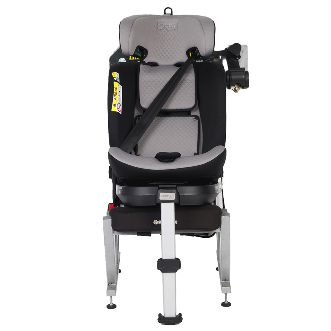 Mountain Buggy Safe Rotate i-Size Детско Столче за Кола с Подвижна Подложка за Новородено + IsoFix База