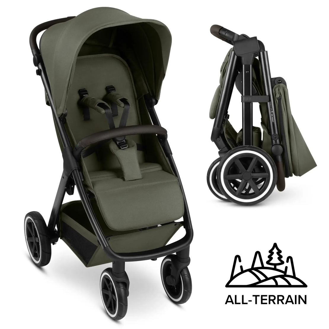 ABC Design Avus 2 Air Avocado Air Tires Комбинирана Детска Количка