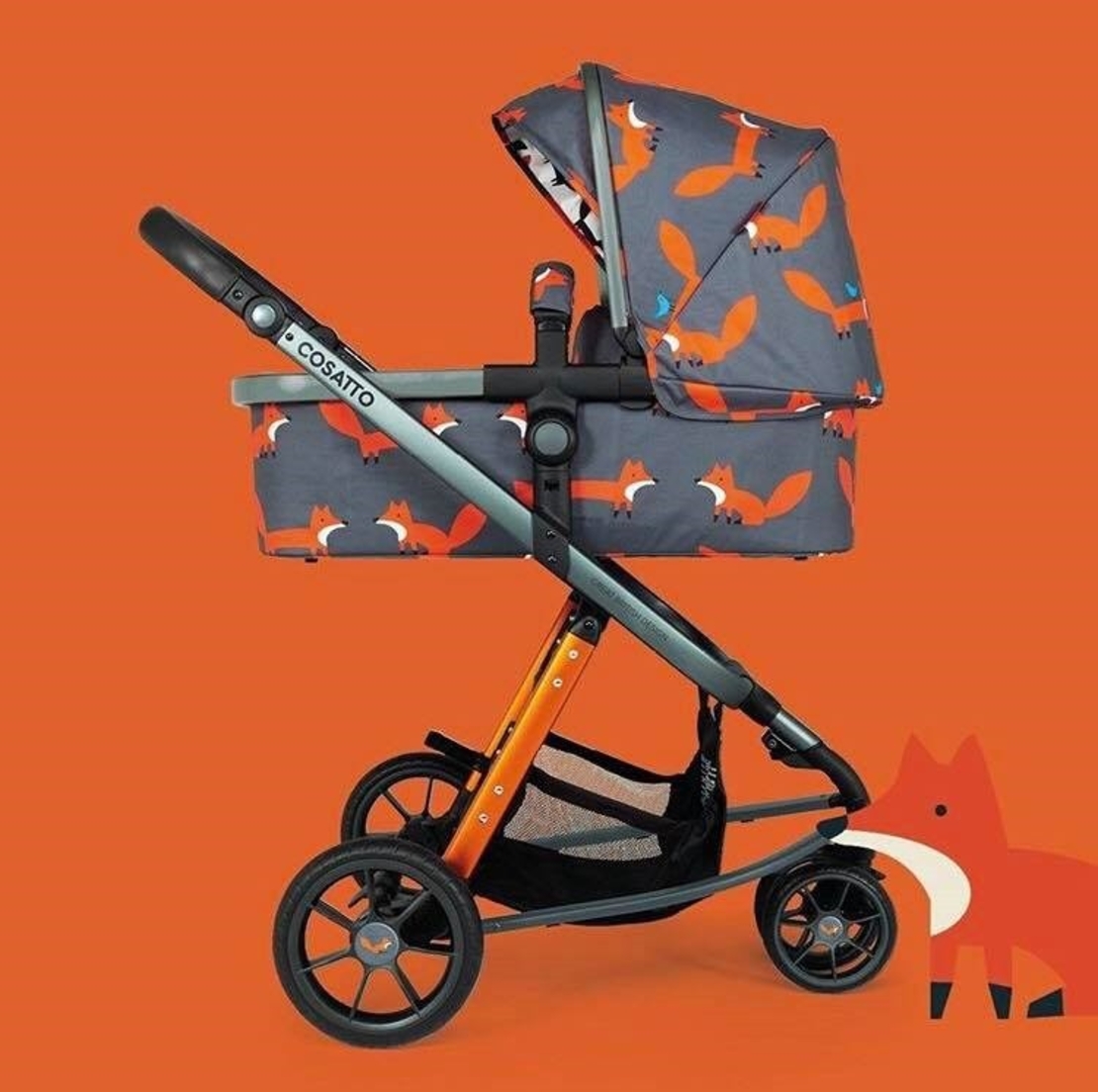 Количка Cosatto Giggle 3 CHARCOAL MISTER FOX