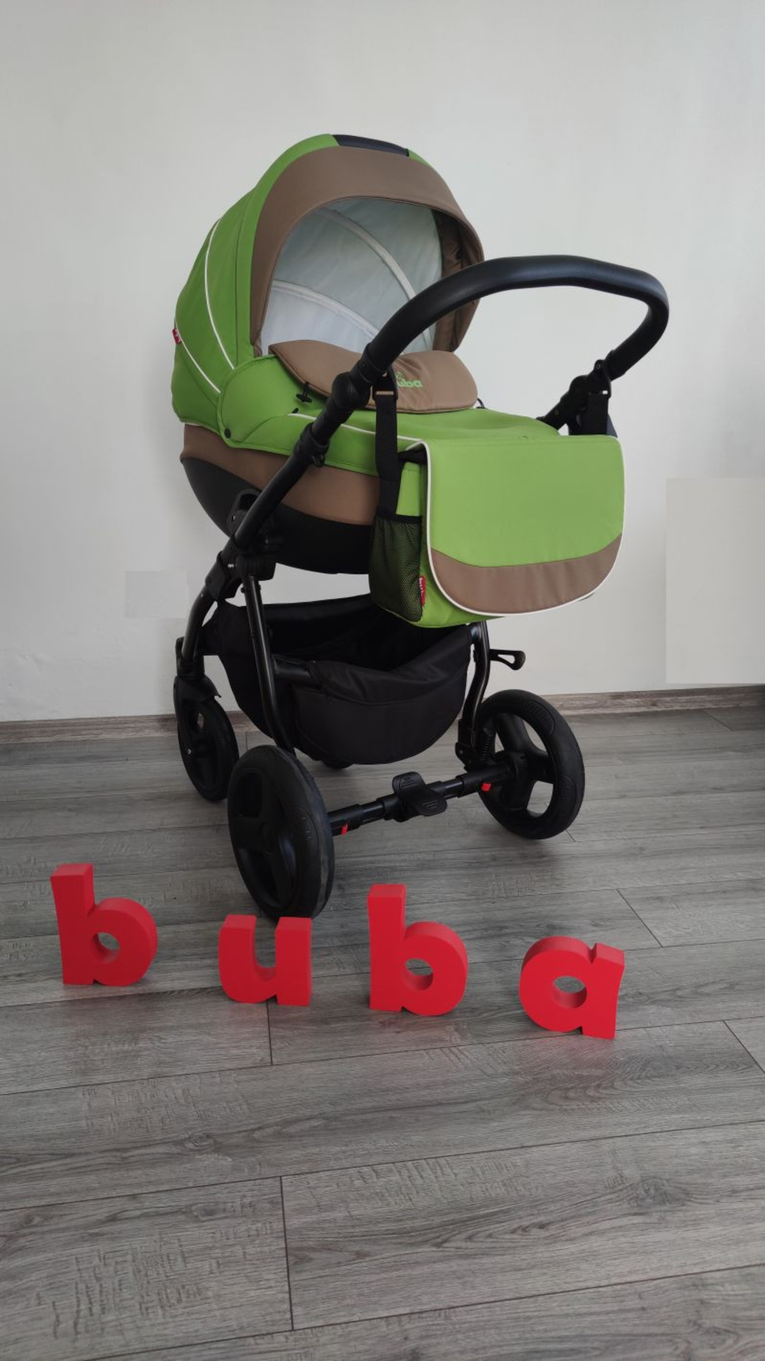  Бебешка количка 3в1 Buba Bella, Green нарушена опаковка 