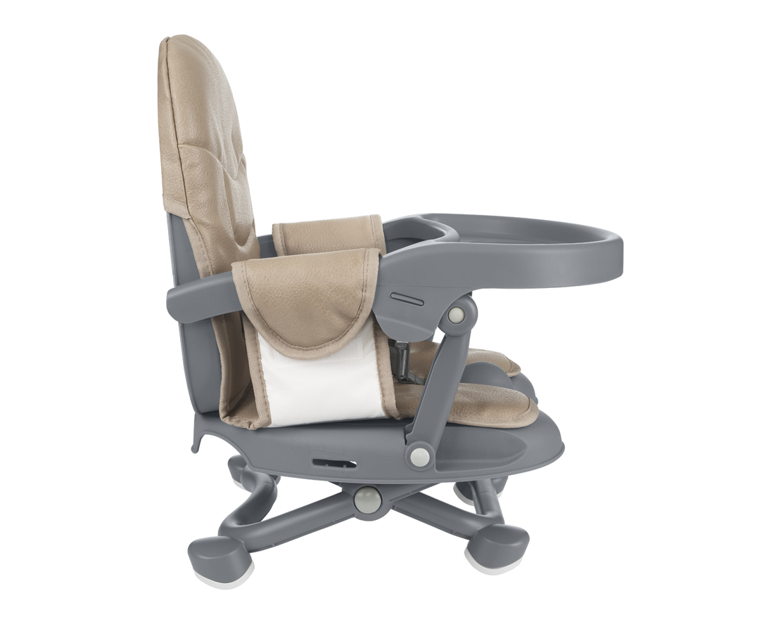 KikkaBoo Седалка за Хранене Повдигаща Pappo Beige 2025