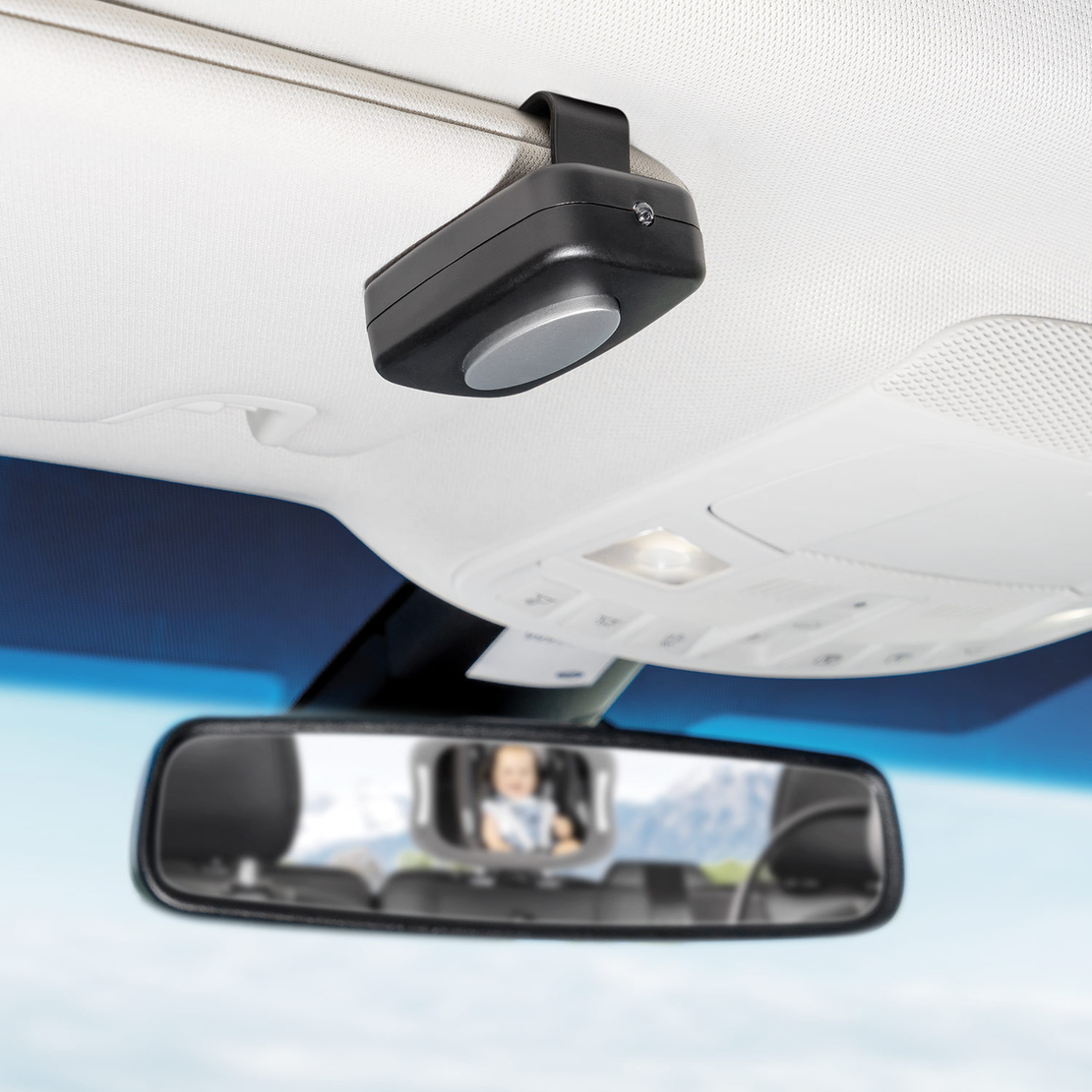  Огледало за наблюдение в автомобил Reer BabyView LED 