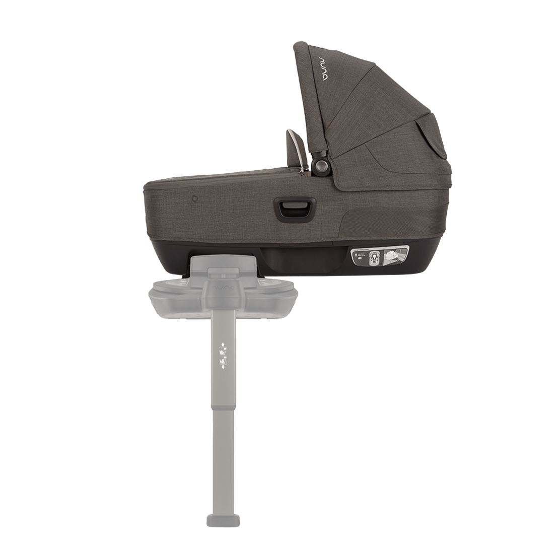 Nuna CARI Next Thunder Кош за Новородено с Опция за Столче за Кола