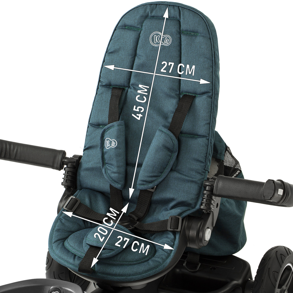  Триколка KinderKraft EASYTWIST, Зелена 