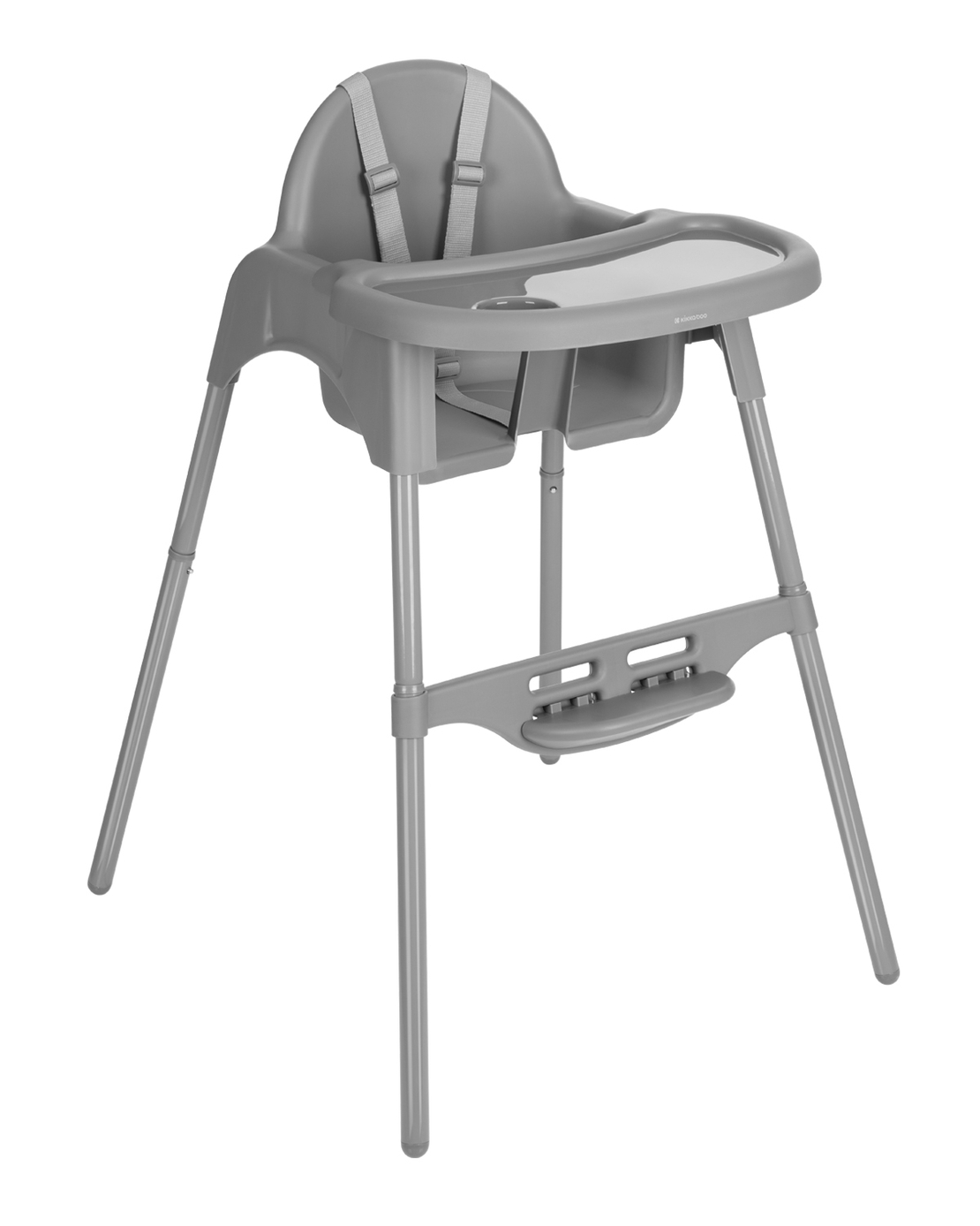 KikkaBoo Стол за Хранене 2в1 Jammy Grey