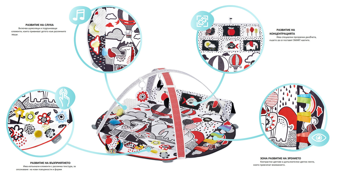 Разходка и Пътуване > Аксесоари за прохождане	KinderKraft 4SMART 