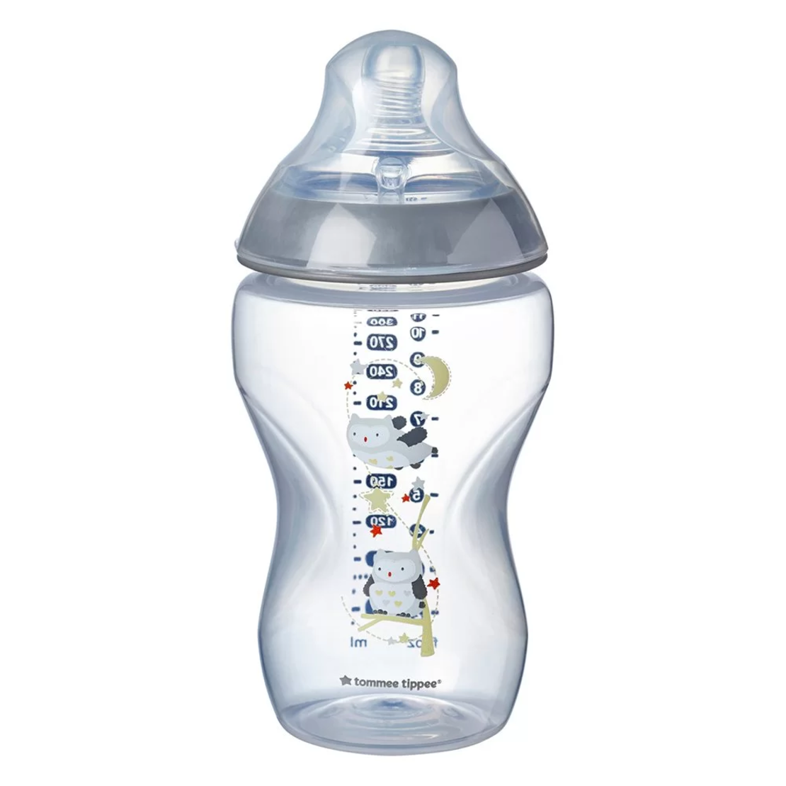 Tommee Tippee ШИШЕ ЗА ХРАНЕНЕ EASI VENT 340 ml 3м+ СИН/БУХАЛИ