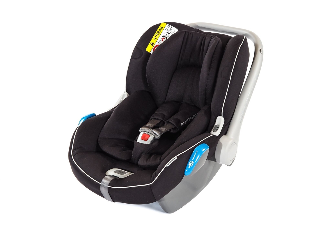 Столче за кола Avionaut Kite +, K.03, 0-13 кг, Черно